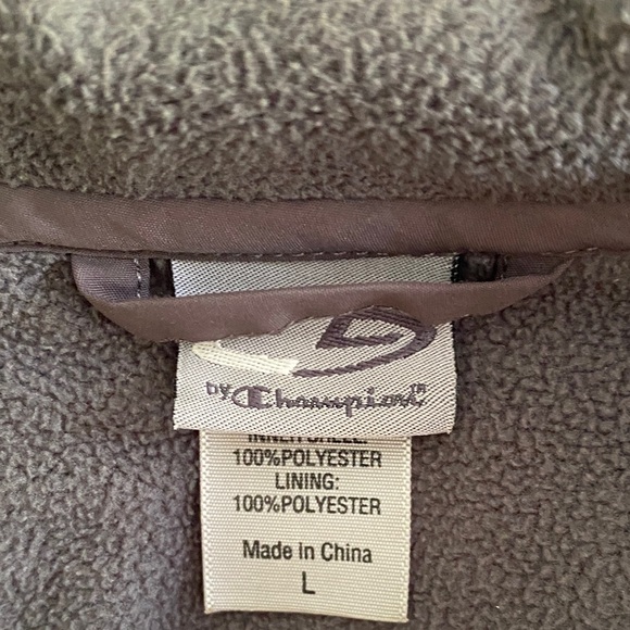 Champion Men's Black and Gray Lightweight Jacket - Picture 2 of 4